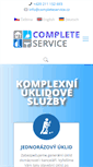 Mobile Screenshot of completeservice.cz